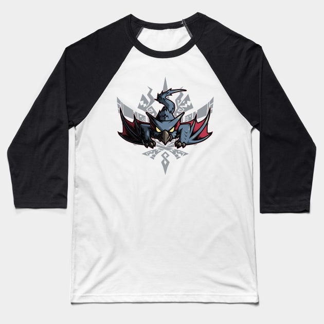 Nargacuga | Monster Hunter Baseball T-Shirt by YhaniDoriasArts